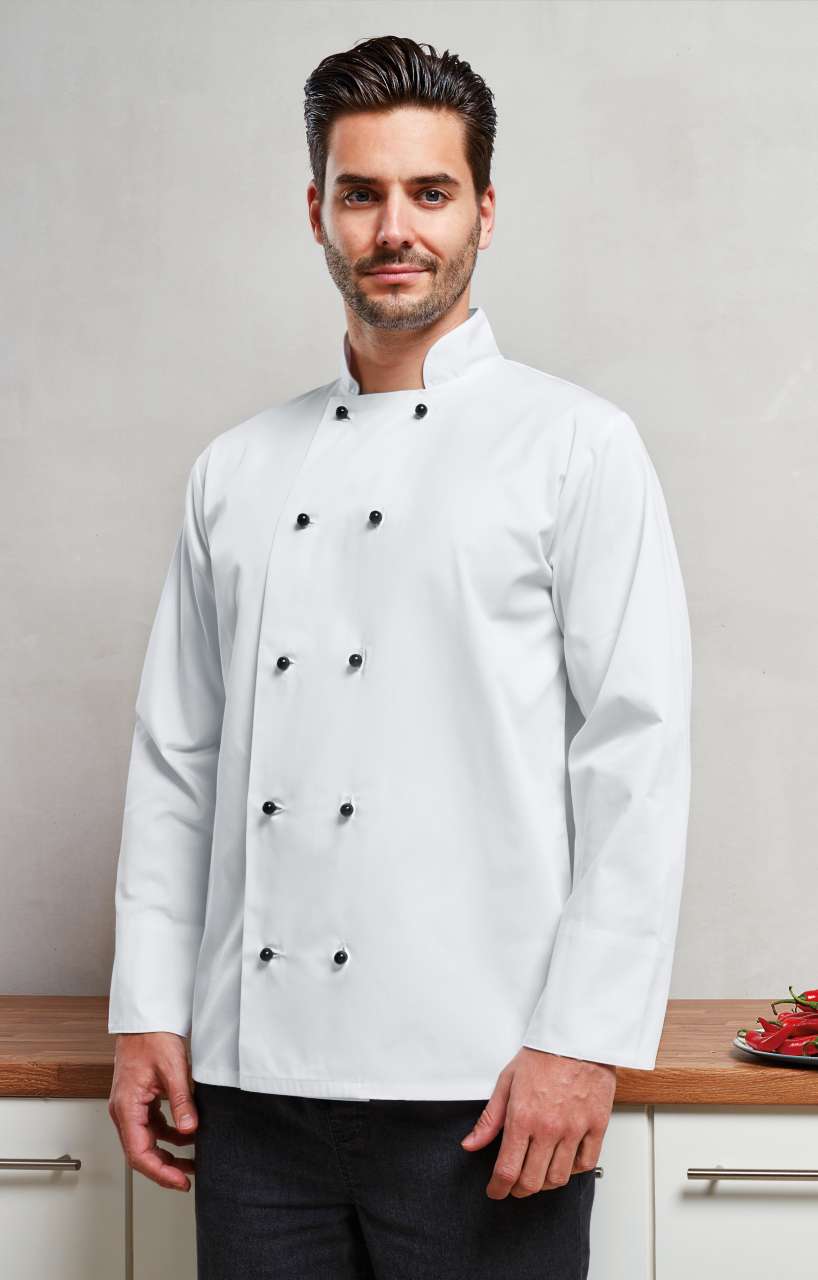 ‘CUISINE' LONG SLEEVE CHEF’S JACKET