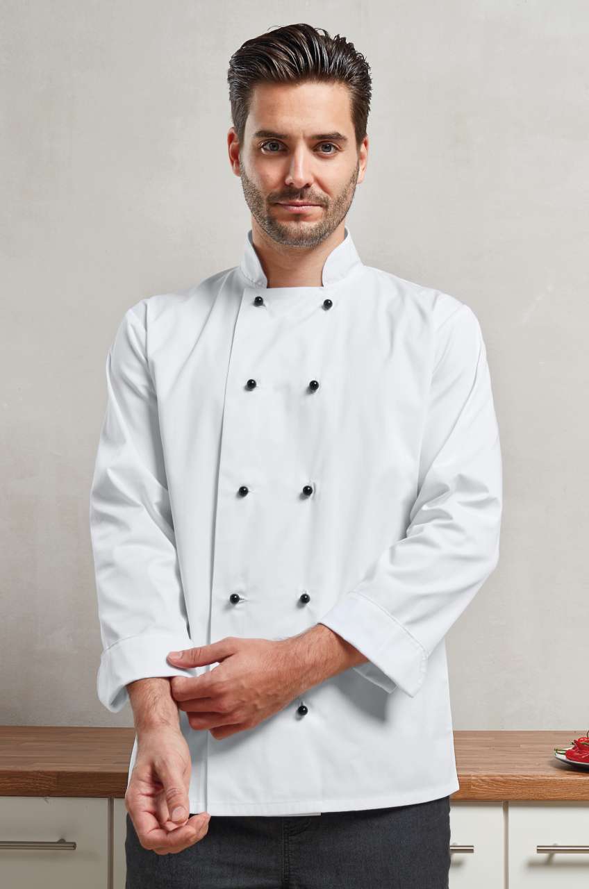 ‘CUISINE' LONG SLEEVE CHEF’S JACKET - Image 3
