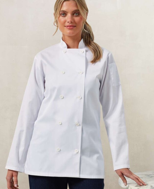 WOMEN'S LONG SLEEVE CHEF'S JACKET