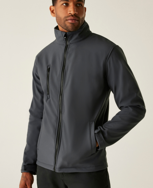 ABLAZE 3 LAYER PRINTABLE SOFTSHELL JACKET