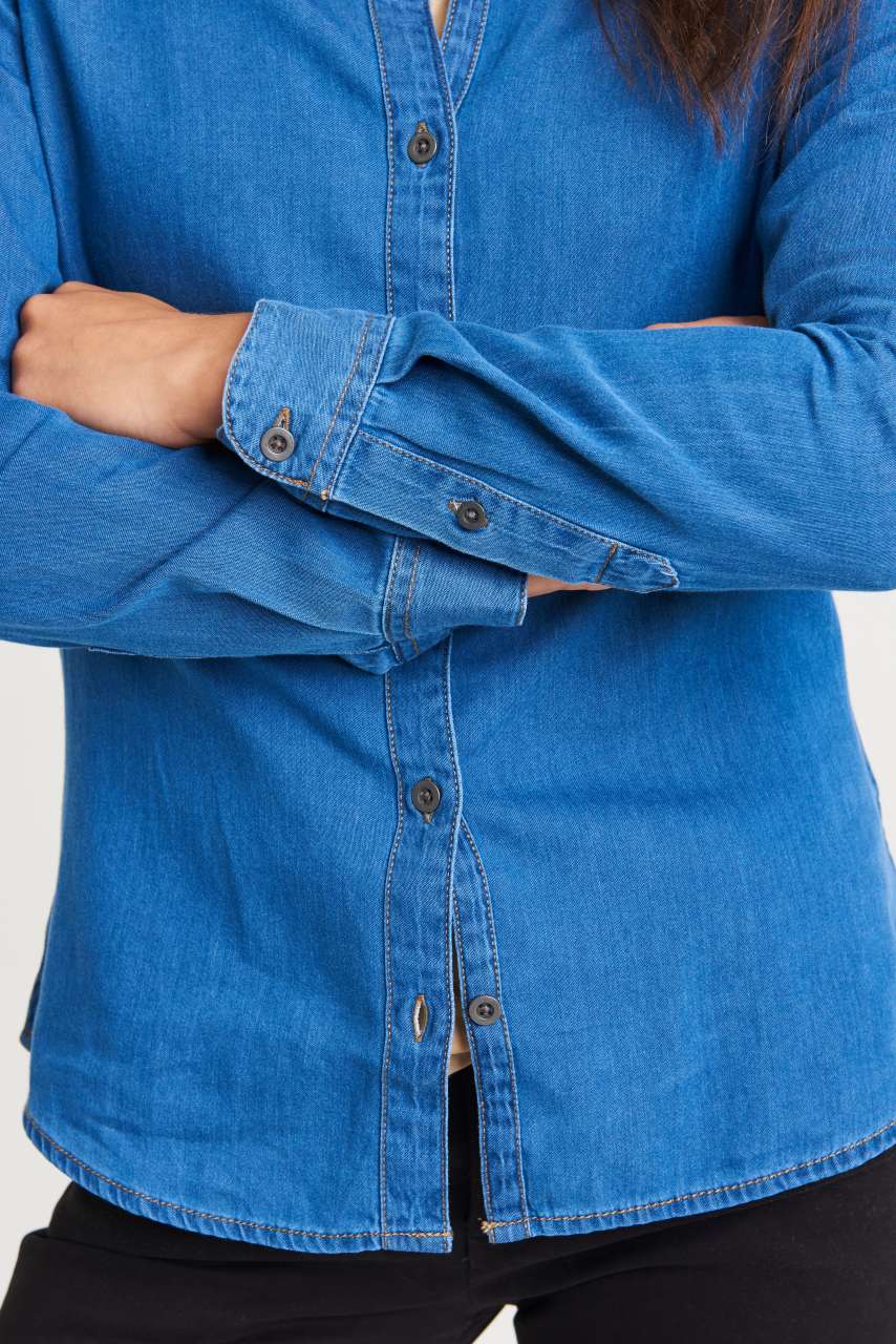 LUCY DENIM SHIRT - Image 2
