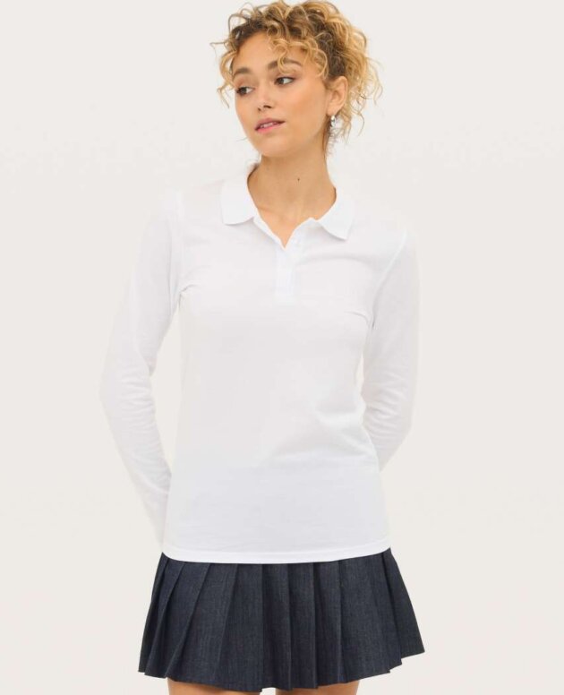 SOL'S PERFECT LSL WOMEN - LONG-SLEEVE PIQUÉ POLO SHIRT