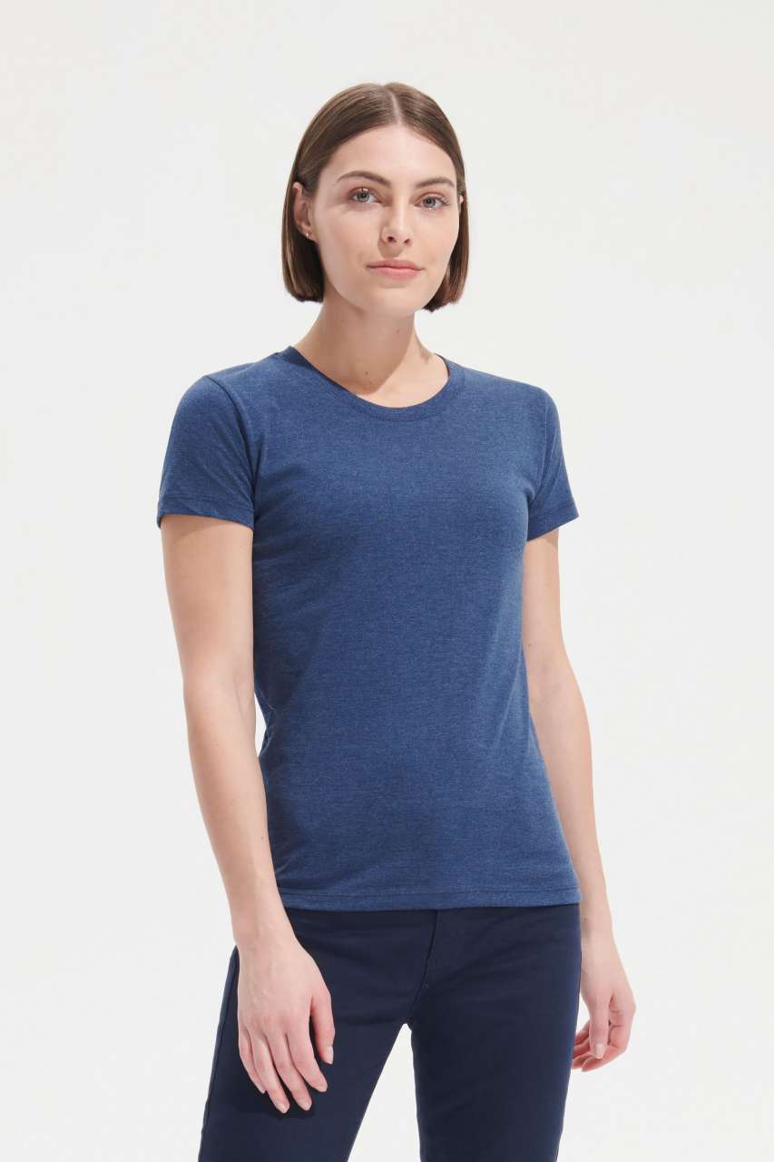SOL'S REGENT FIT WOMEN ROUND COLLAR FITTED T-SHIRT - Image 6