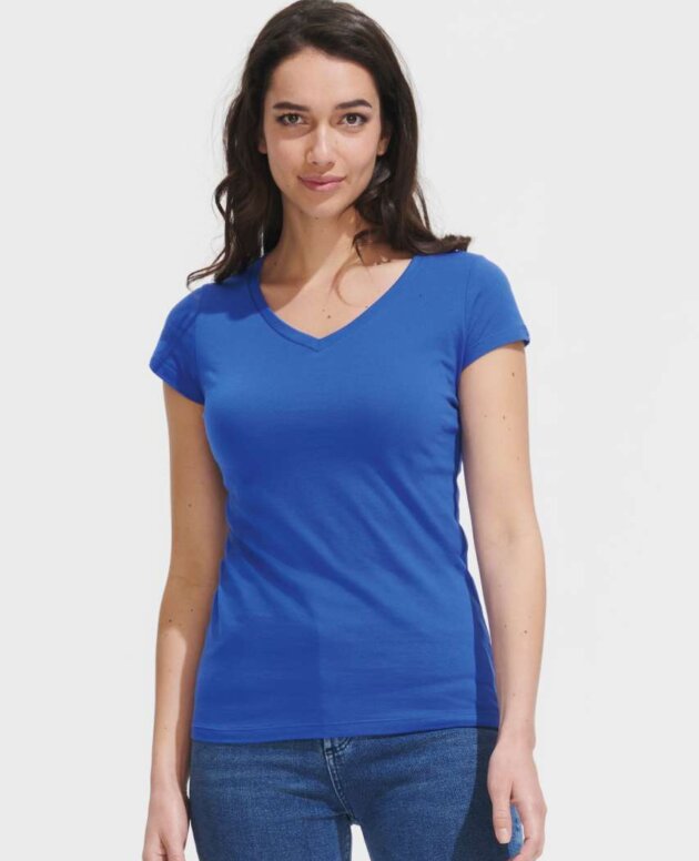 SOL'S MOON - WOMEN’S V-NECK T-SHIRT