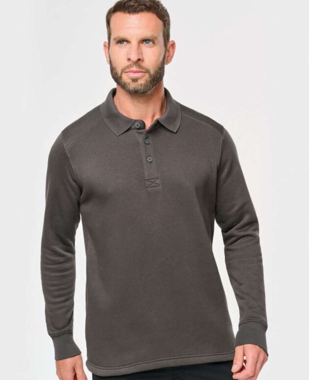 POLO NECK SWEATSHIRT