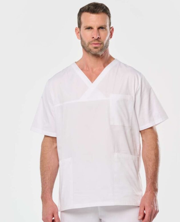 UNISEX SHORT SLEEVE COTTON TUNIC