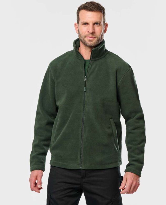 FULL ZIP MICROFLEECE JACKET