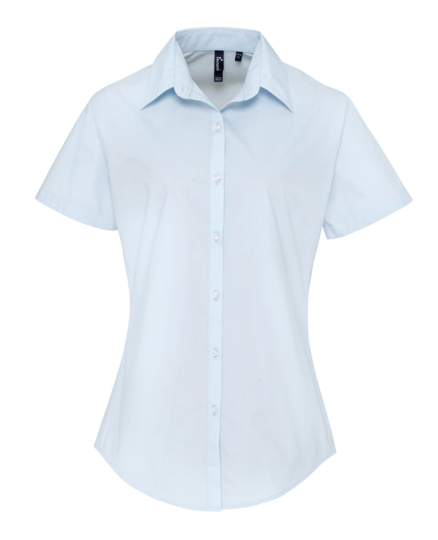 WOMEN'S POPLIN SUPREME SHORT SLEEVE SHIRT