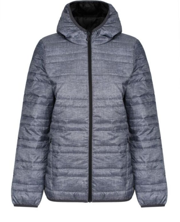 WOMENS HOODED PACKAWAY FIREDOWN JACKET