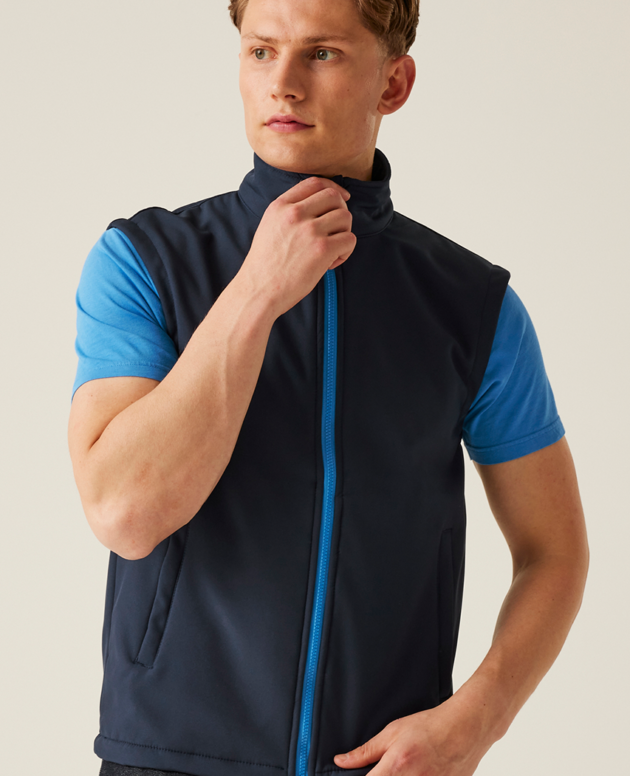 ABLAZE PRINTABLE SOFTSHELL BODYWARMER