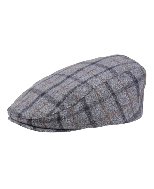 ACRE TWEED-EFFECT FLATCAP