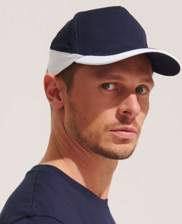 SOL'S BOOSTER - 5 PANEL CONTRASTED CAP