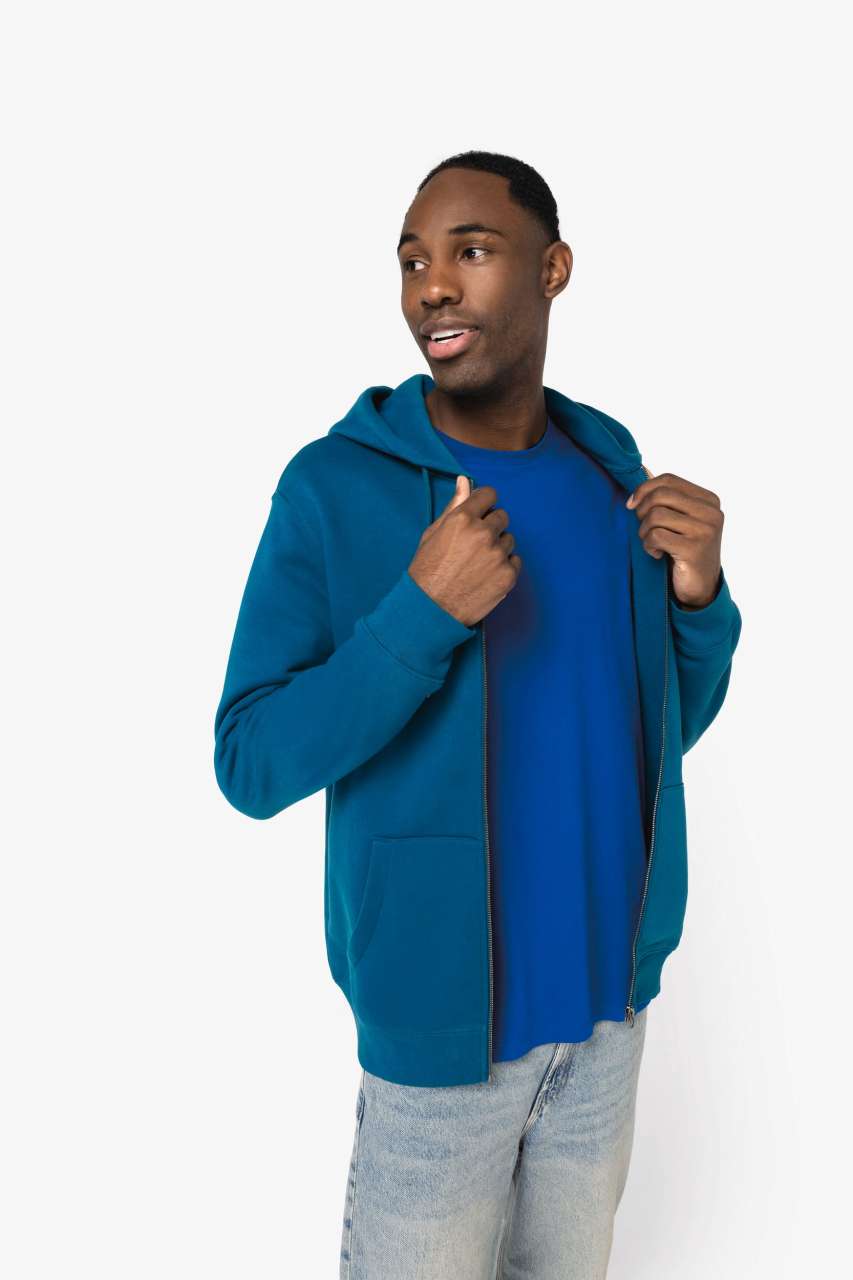 UNISEX ZIP-UP HOODED SWEATSHIRT