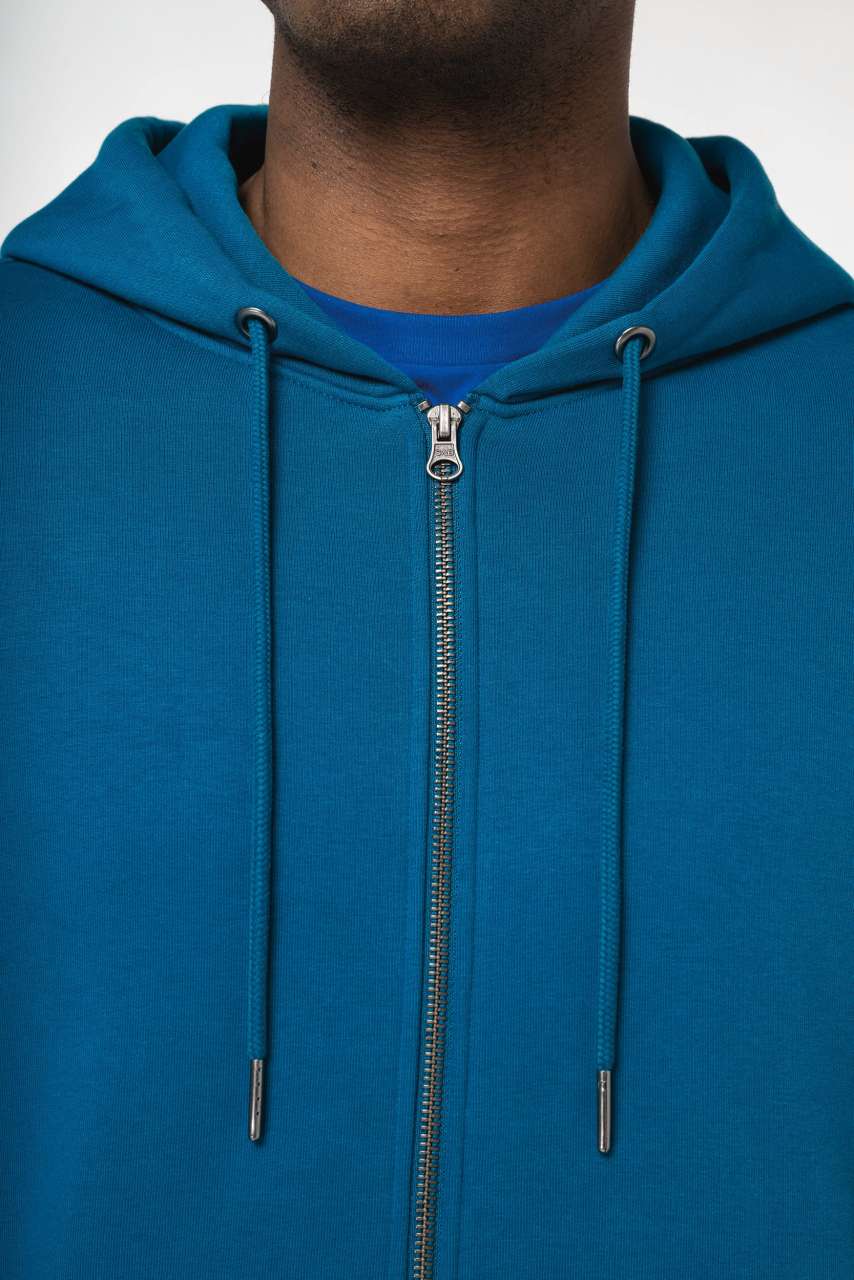 UNISEX ZIP-UP HOODED SWEATSHIRT - Image 4