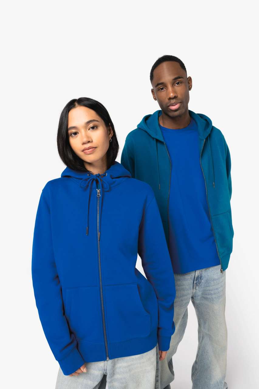 UNISEX ZIP-UP HOODED SWEATSHIRT - Image 7