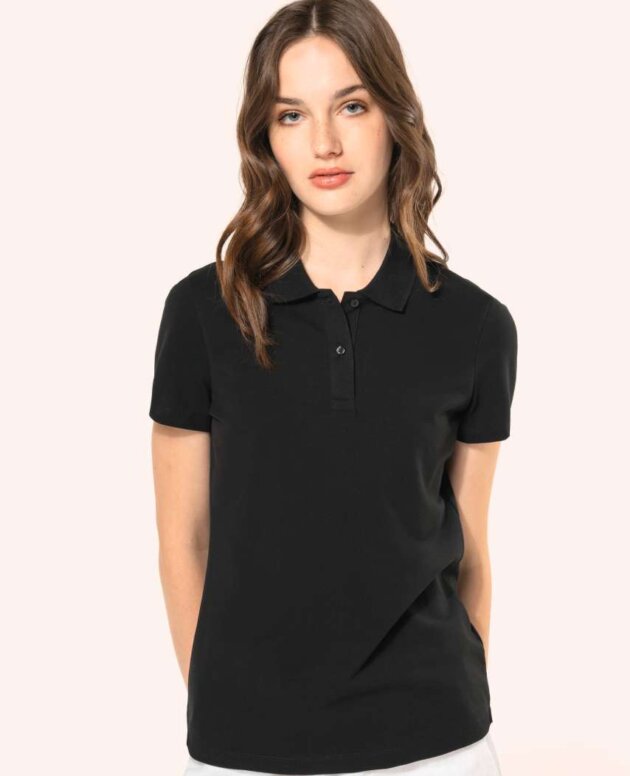 LADIES' SHORT-SLEEVED SUPIMA® POLO SHIRT