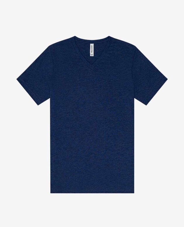 UNISEX TRIBLEND SHORT SLEEVE V-NECK TEE