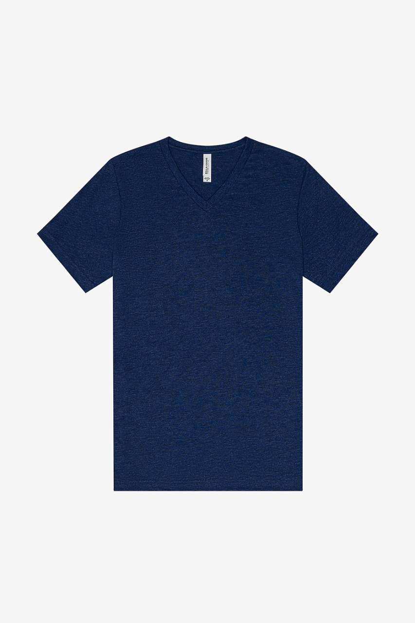 UNISEX TRIBLEND SHORT SLEEVE V-NECK TEE
