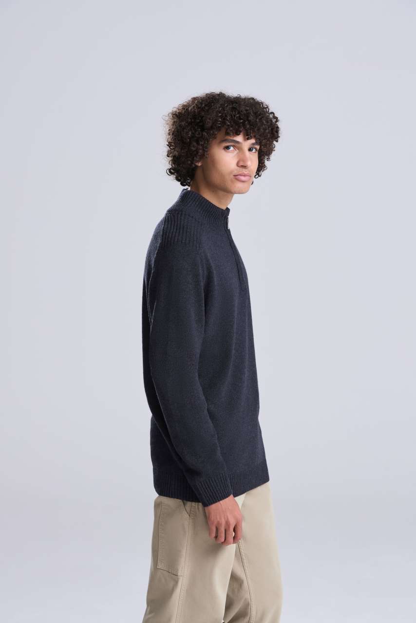 WAKHAN 1/4 ZIP SUSTAINABLE SWEATER - Image 5