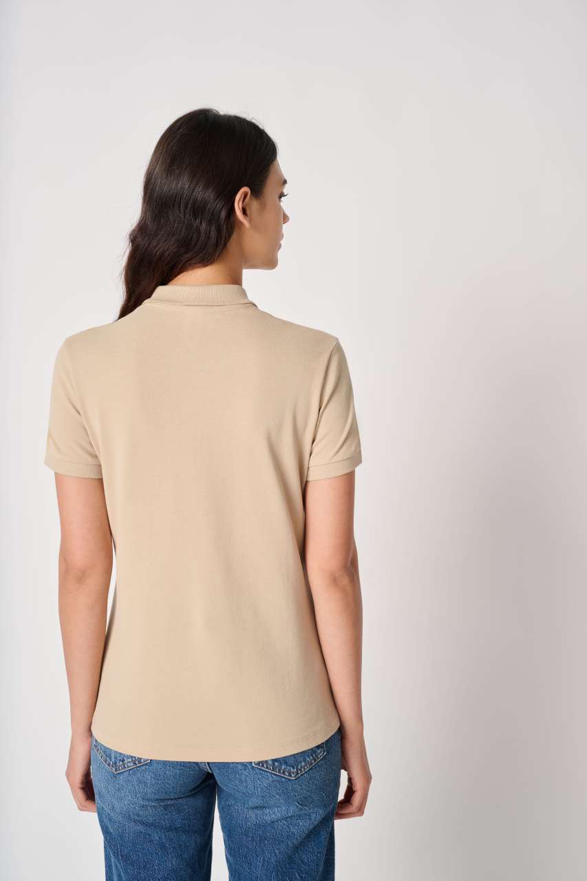 LADIES' PIQUE POLO SHIRT - Image 3