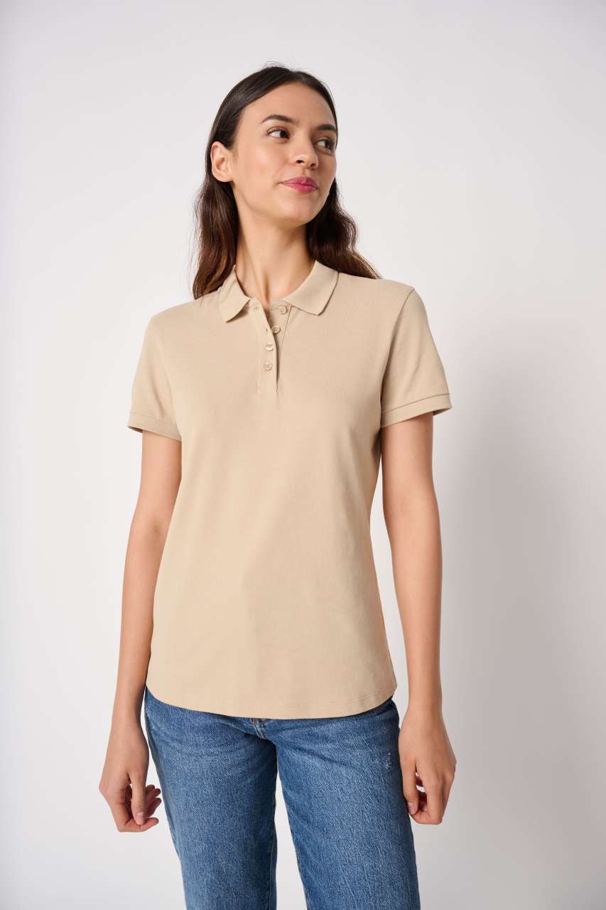 LADIES' PIQUE POLO SHIRT - Image 5