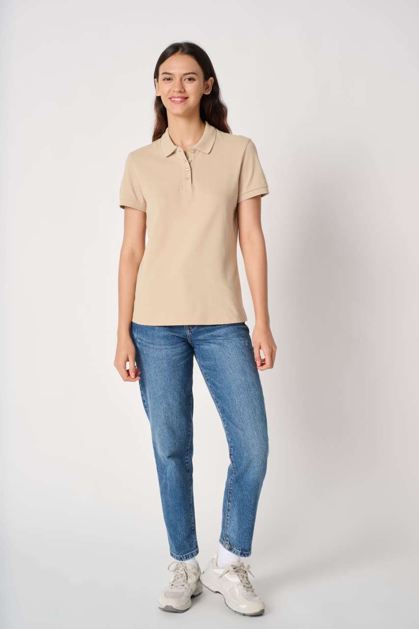 LADIES' PIQUE POLO SHIRT - Image 6