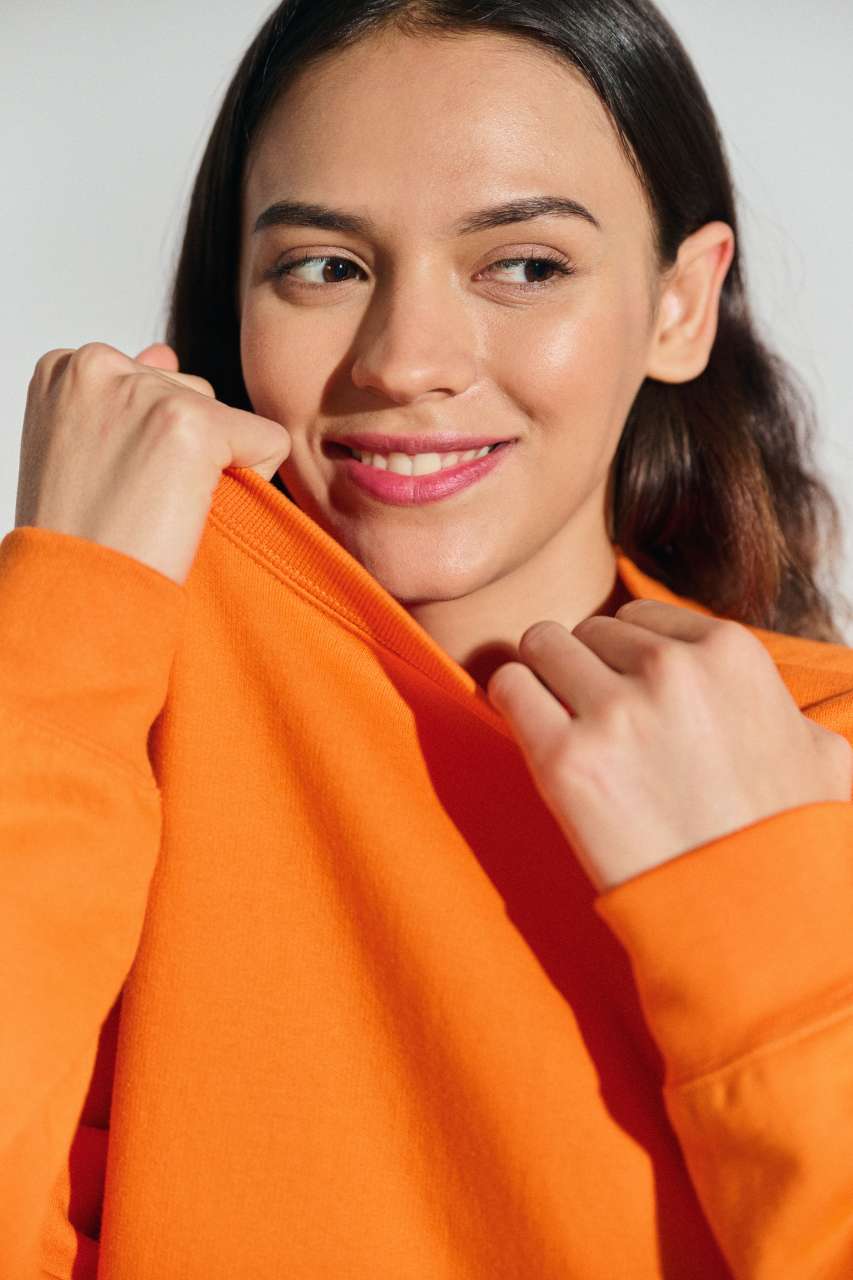 UNISEX BASIC ROUND NECK TUBULAR SWEATSHIRT - Image 2