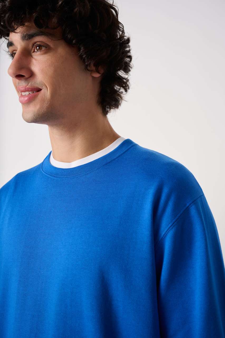UNISEX BASIC ROUND NECK TUBULAR SWEATSHIRT - Image 5