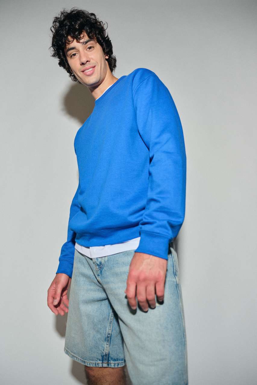 UNISEX BASIC ROUND NECK TUBULAR SWEATSHIRT - Image 8