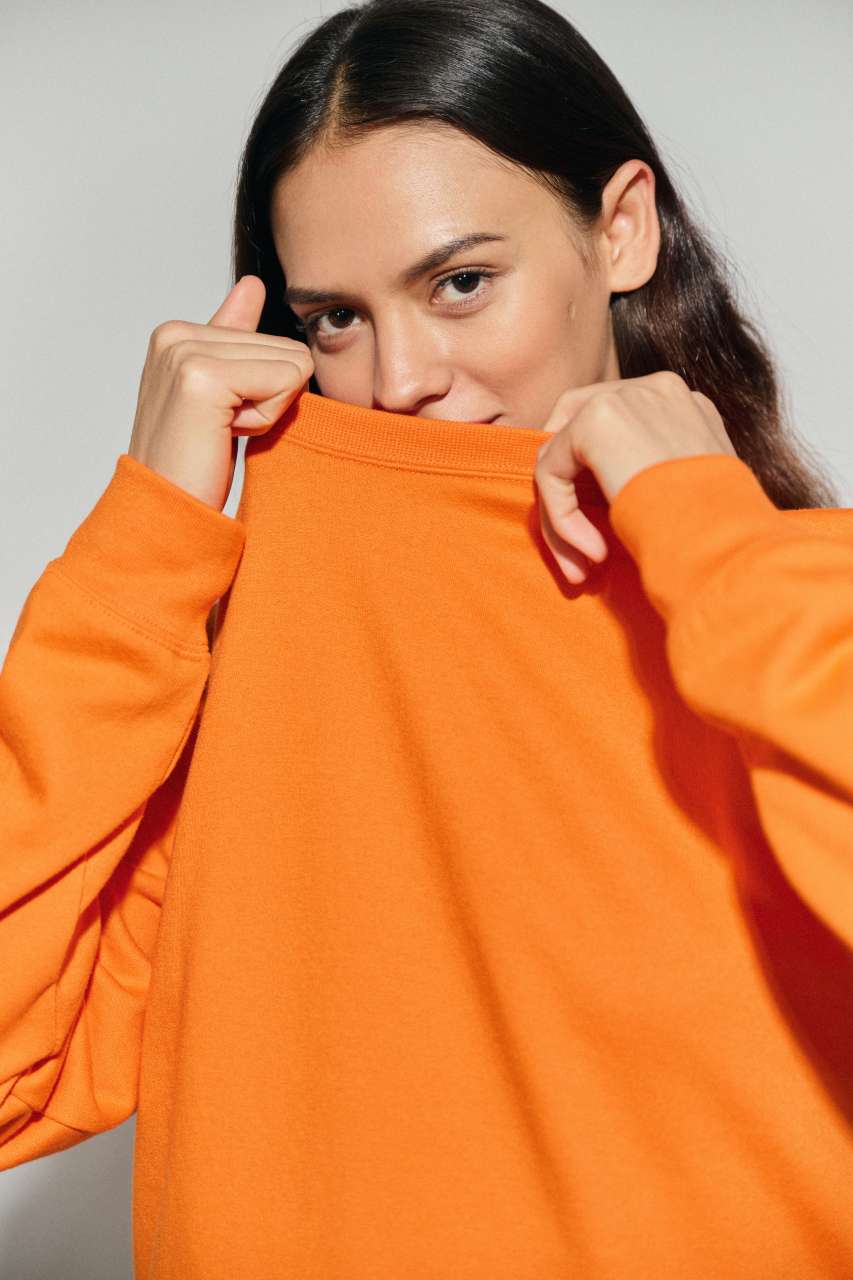 UNISEX BASIC ROUND NECK TUBULAR SWEATSHIRT - Image 11