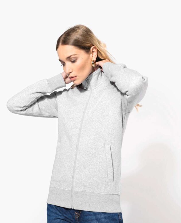 LADIES FLEECE CADET JACKET
