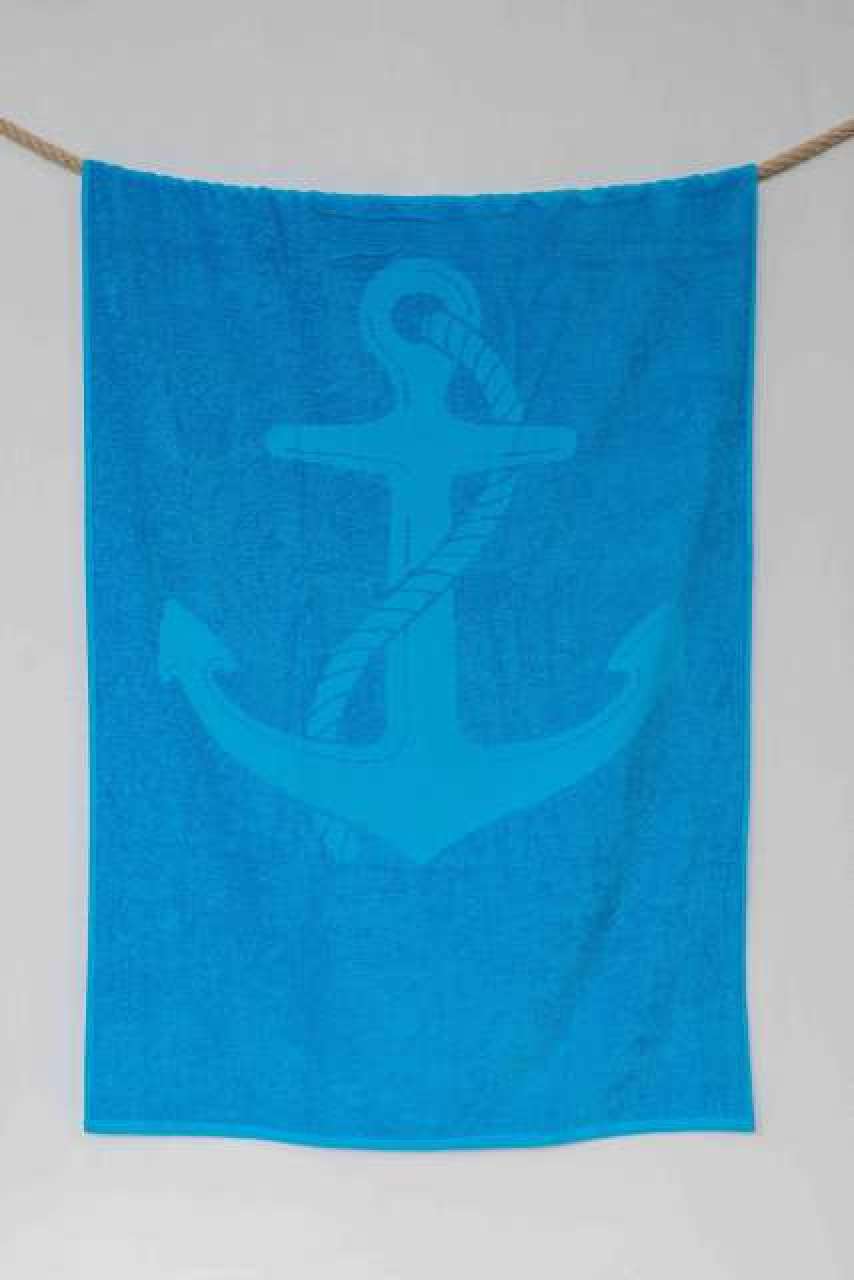 OLIMA „ANCHOR” JACQUARD BEACH TOWEL - Image 4