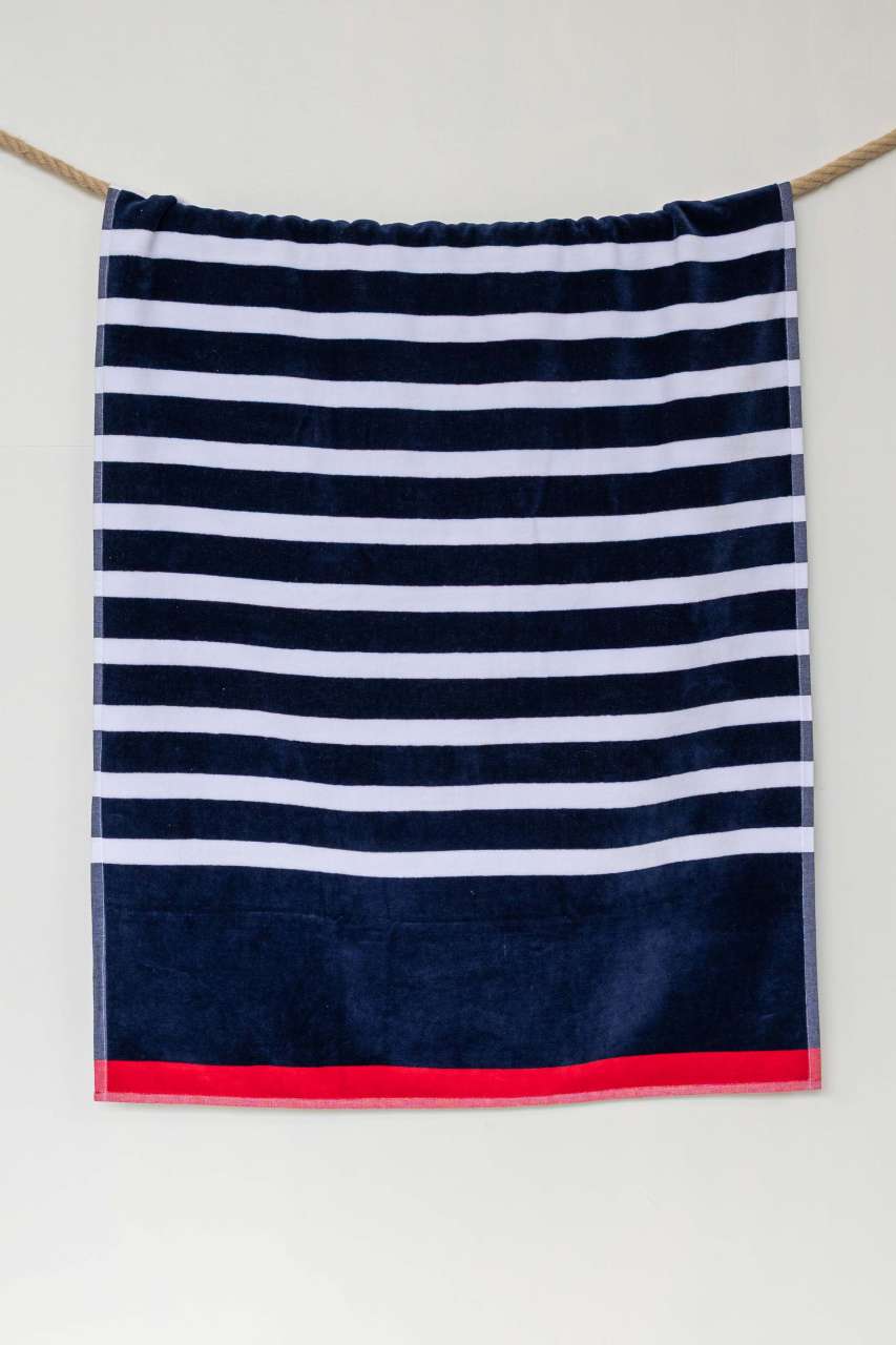 OLIMA „SAILOR” BEACH VELOUR TOWEL - Image 2